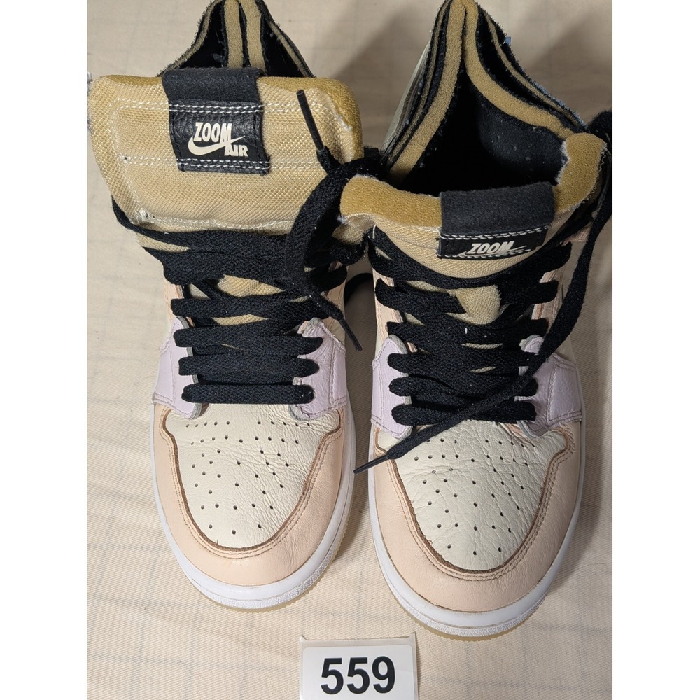 Nike Air Jordan 1 Zoom Comfort High Top Lace Up Leather Easter CT0979-101